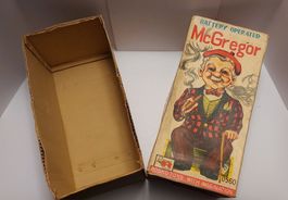 Jouet en tole à pile, McGregor (boite seulement)