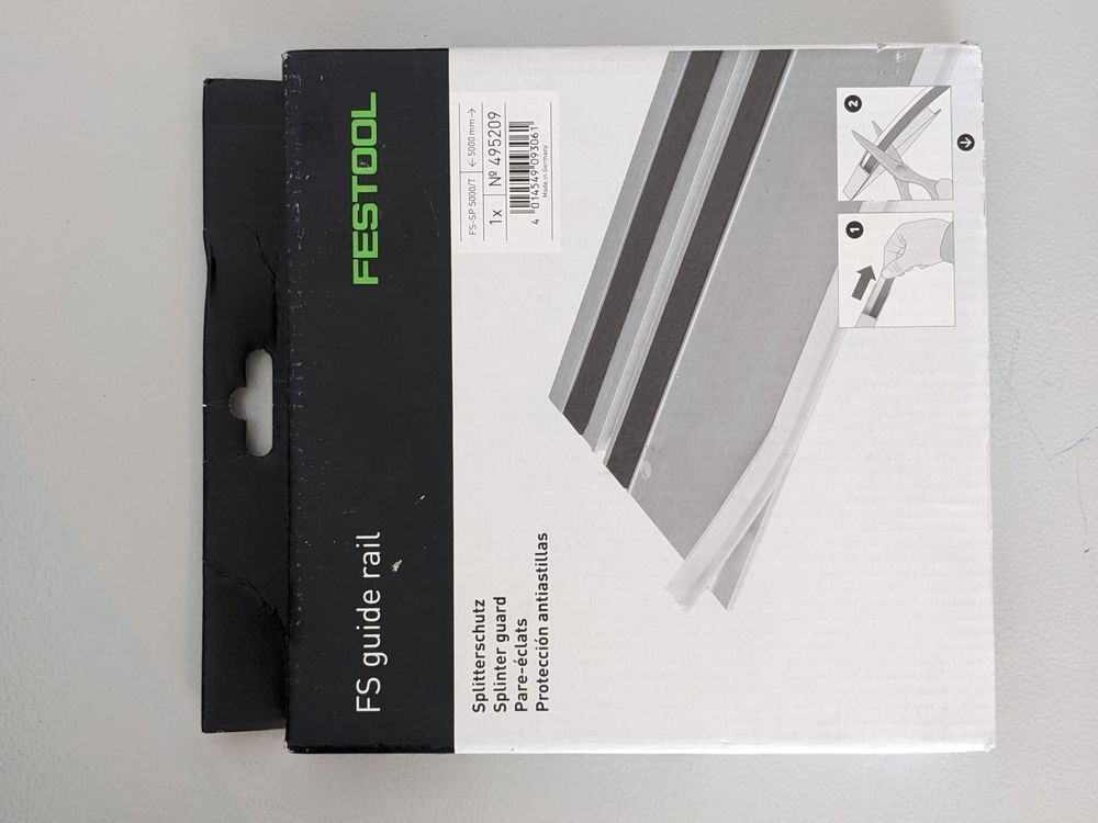 1,4m Gummi-Schutzleiste Für Führungsschienen - Saubere Schnitte Ohne Splitter