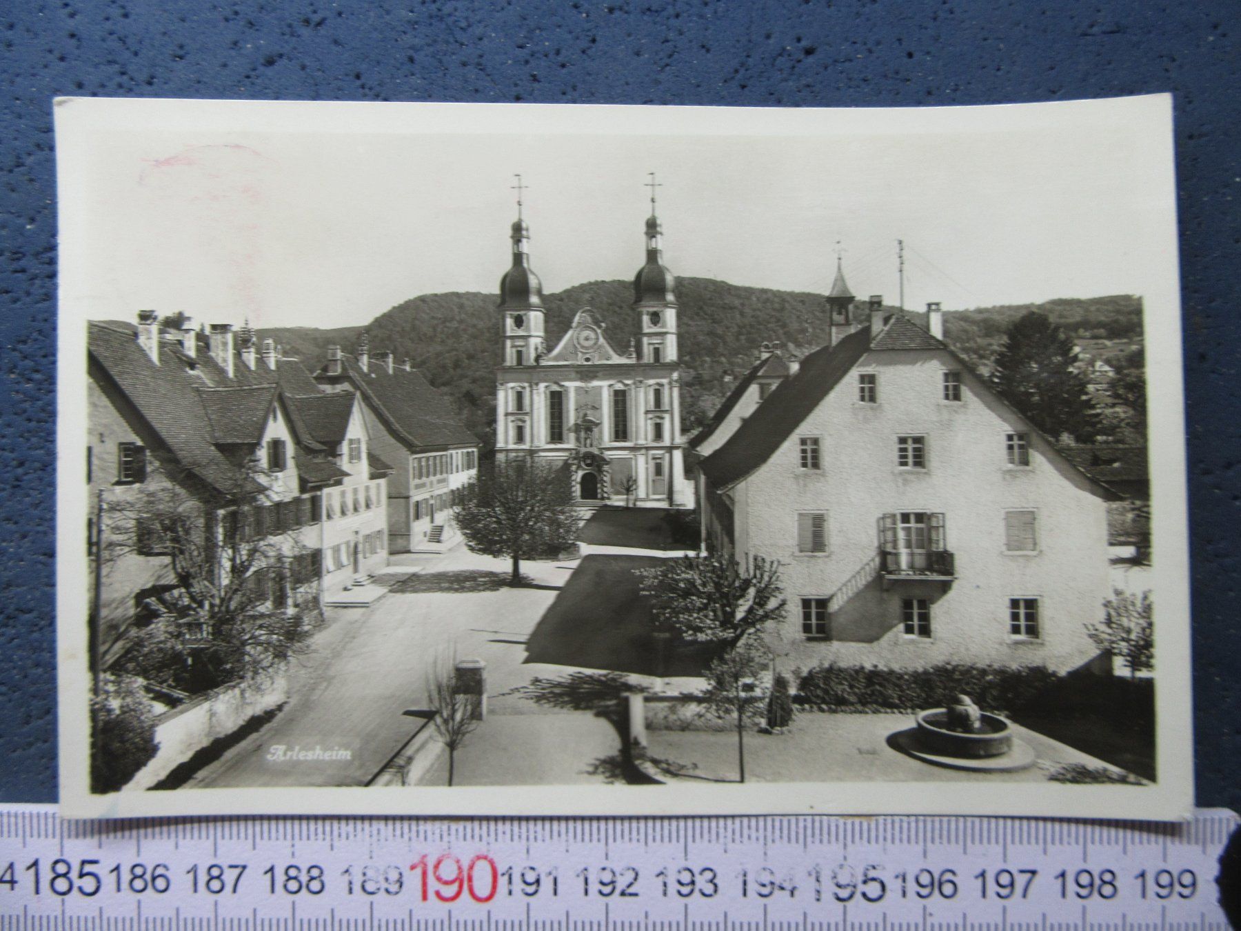 Cartoline postali: ARLESHEIM DOMPLATZ 1938 BL AK – Usato da Ettingen venduto da Hausi4711