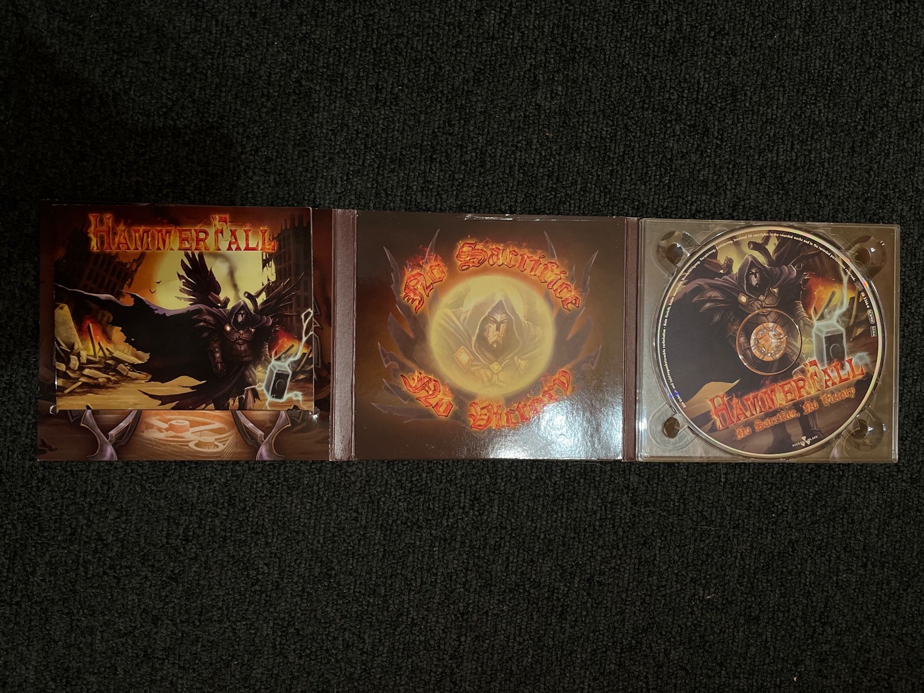 CDs: Hammerfall - no sacrifice, no victory 3D limited Digipack – Gebraucht aus Zürich von Tyler1983 2