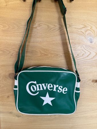 Umhängetasche Converse grün, guter Zustand