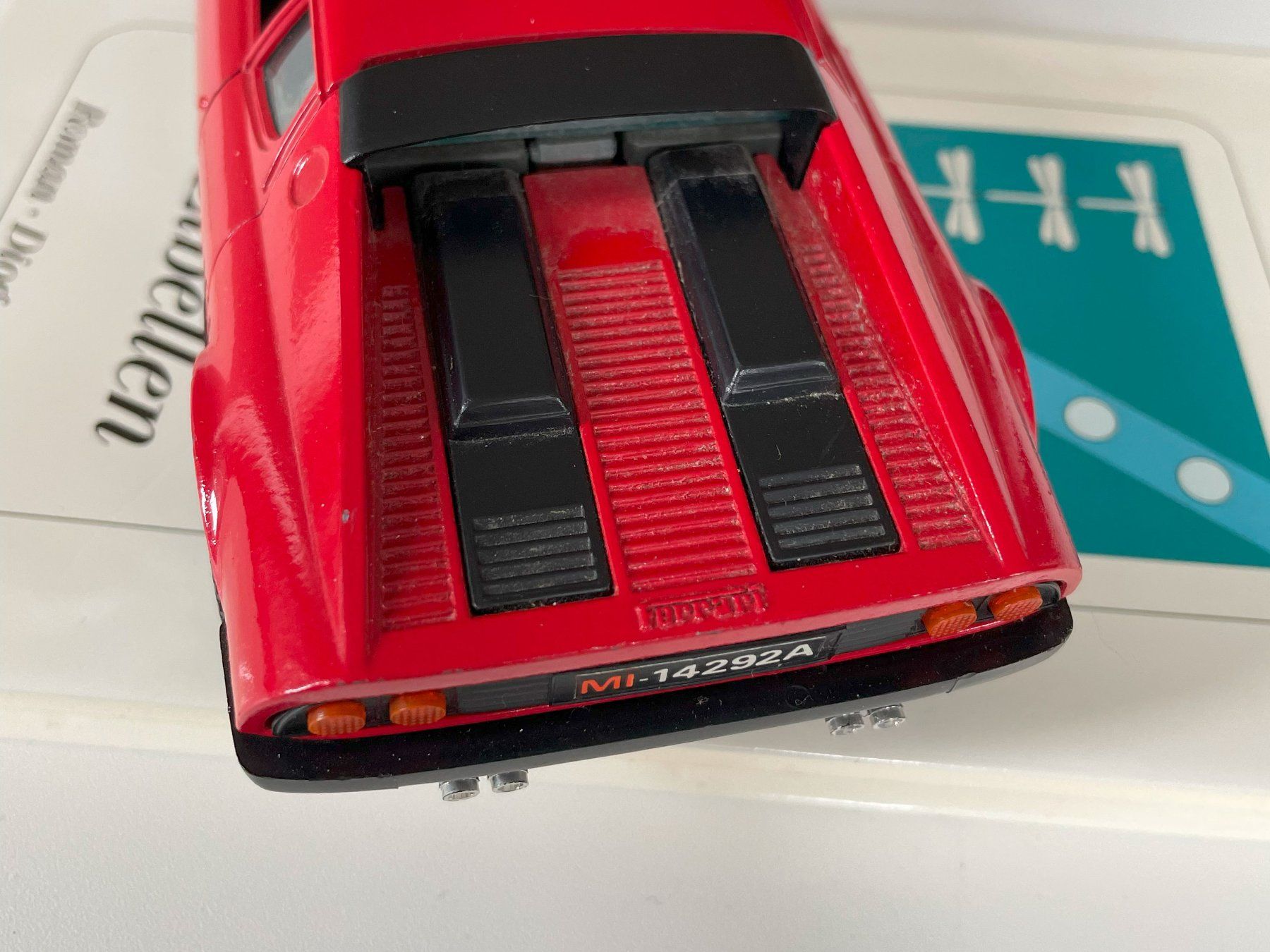 Ferrari Modellini d'auto: Modellauto Ferrari Burago 1/24 rot Vintage – Usato da Brüttisellen venduto da Buxus 3
