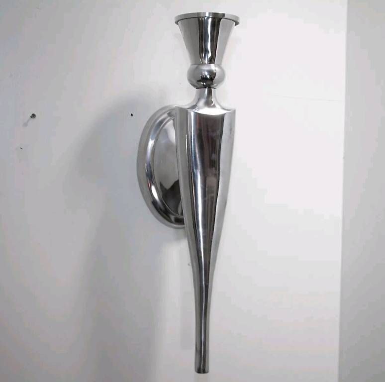 Portacandele: Wand kerzenhalter(aluminium) – Usato da Riehen venduto da harald13