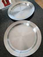 2 Camping Metall Teller 25 cm