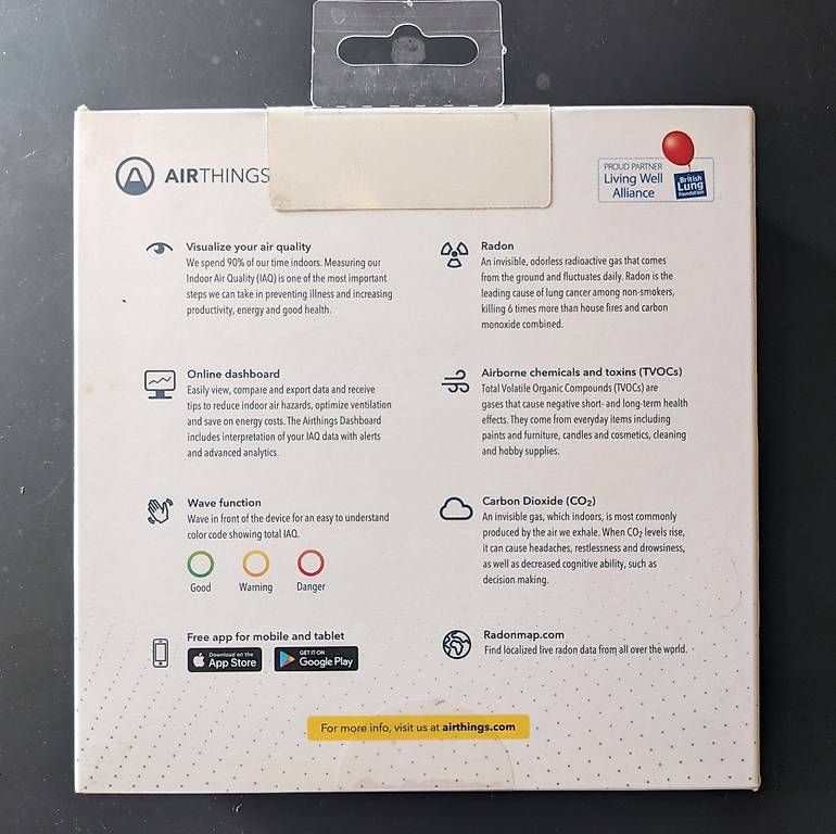 Messen: Airthings Wave Plus  Intelligenter Luftqualitätsmonitor – Neu und originalverpackt aus Tamins von a.lien91 1