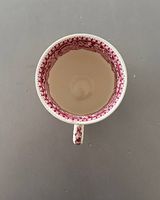 Masons Teetasse Vista bordeaux-weiss (England)