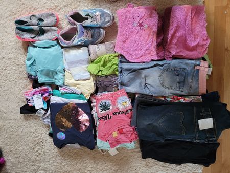 Xxl Kleiderpaket Mädchen Gr. 146/152 z.T neue