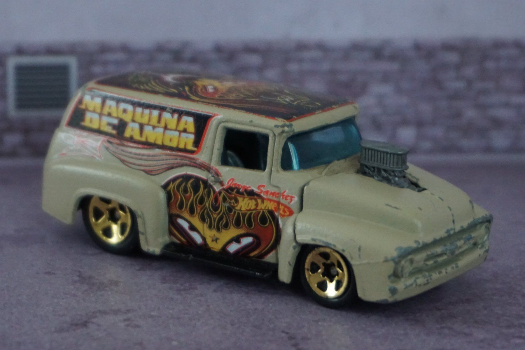 Hot Wheels Modellini d'auto: HotWheels `56 Ford Van COOL !!!!!!!!!!!!!!!! – Usato da Reiden venduto da Doppeldecker69