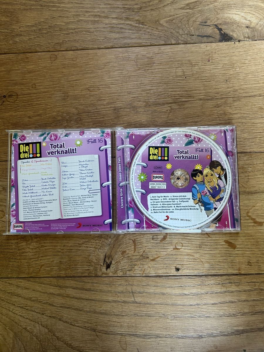 CD: Die drei !!!, Fall 16, Total verknallt! CD – Usato da Frauenfeld venduto da jae_vs6j 3
