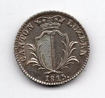 (2993) Luzern, 2½ Batz, 1815, stgl