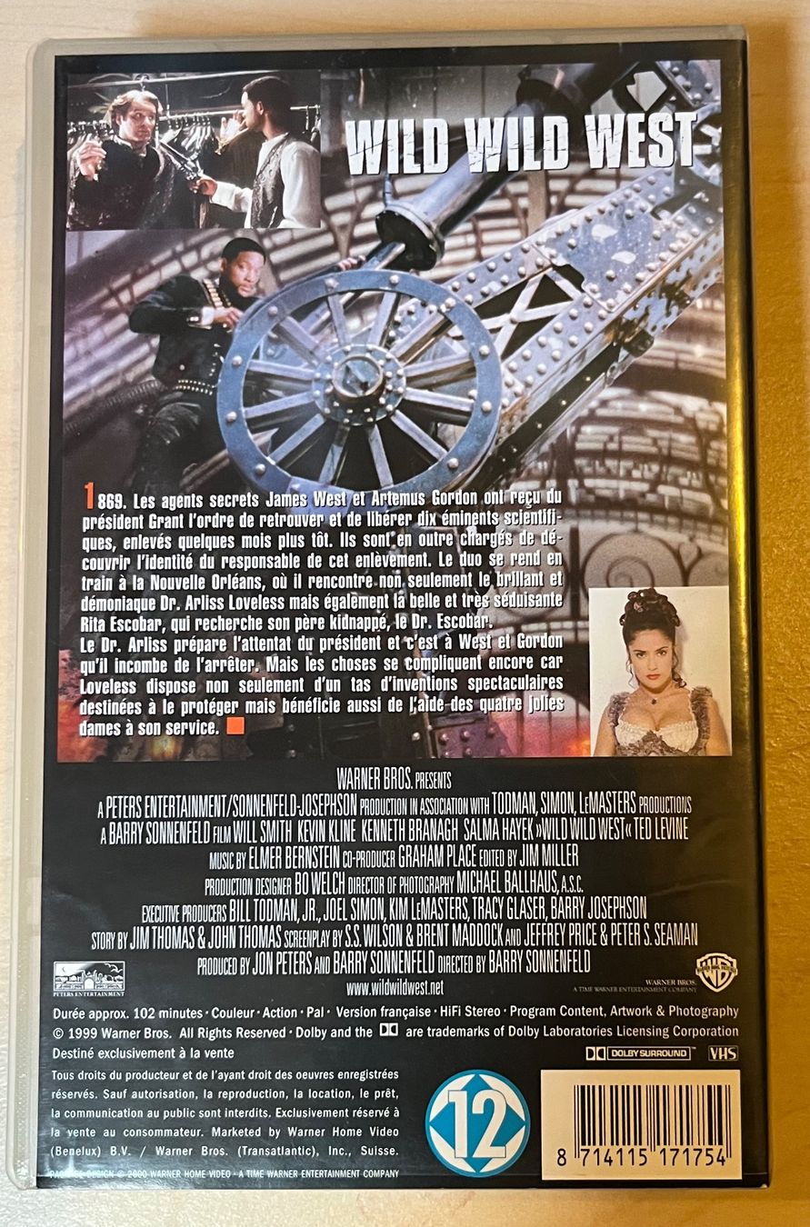 Toutes les VHS: Wild Wild West – D'occasion à Dombresson par joe_7p65 1