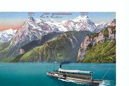 Dampfschiff Victoria auf  Vierwaldstättersee  1933