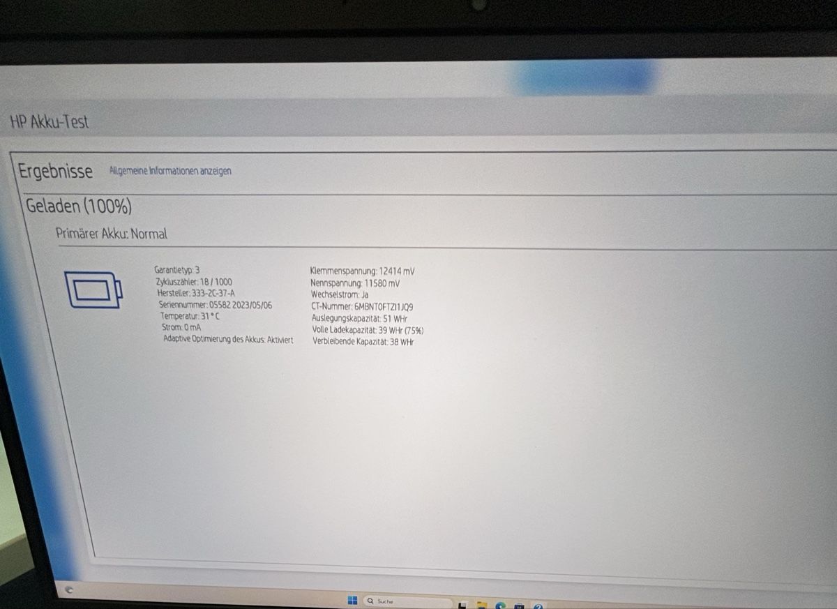 Hewlett Packard Notebooks: HP Elitebook 640 G10 Win 11 Pro – Gebraucht aus Schlieren von Teku52ZH 1