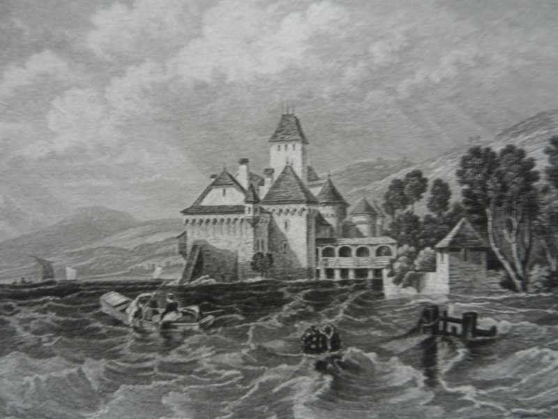 Gravures: Schloss Chillon Château – D'occasion à Risch par Rischli15 1