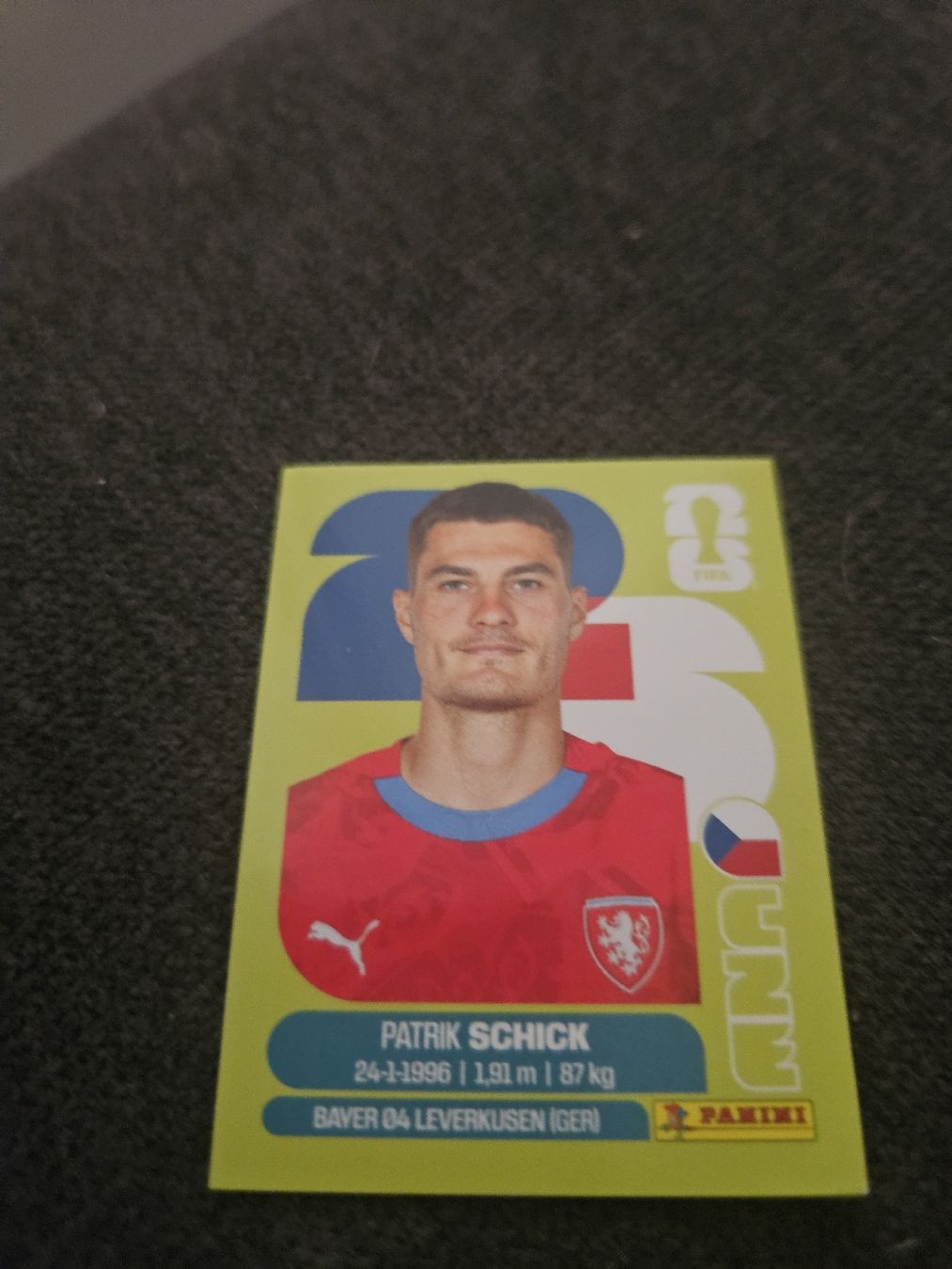 Panini Carte collezionabili: Panini WM 2026 CZE 20  – Nuovo (secondo la descrizione) da Genève venduto da jerdinho1209