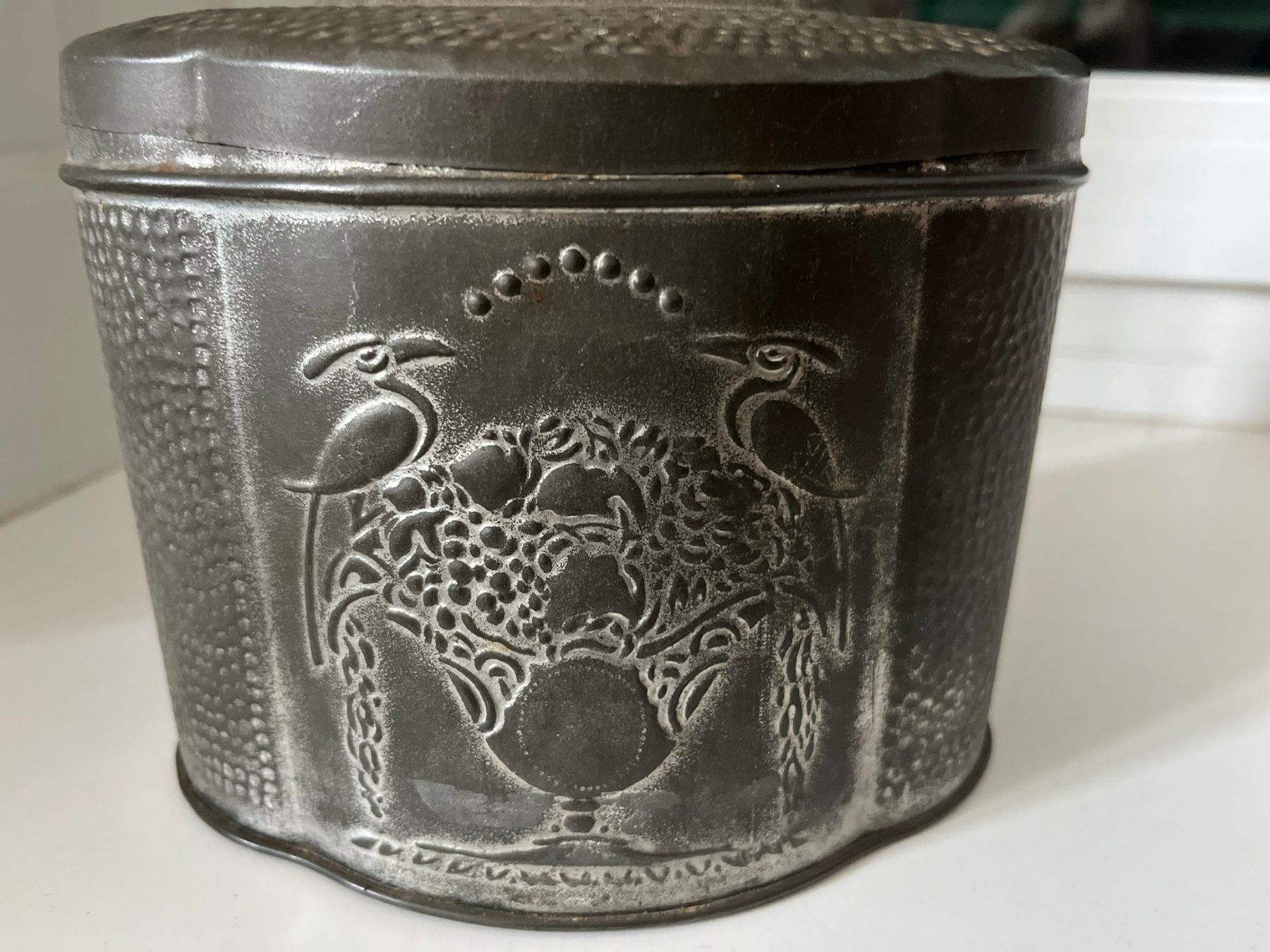 Contenitori & Simili: Antike Jugendstil-Kaffeedose Kaiser's Kaffee Blechdose, 1900 – Usato da Wädenswil venduto da Aniares2 1