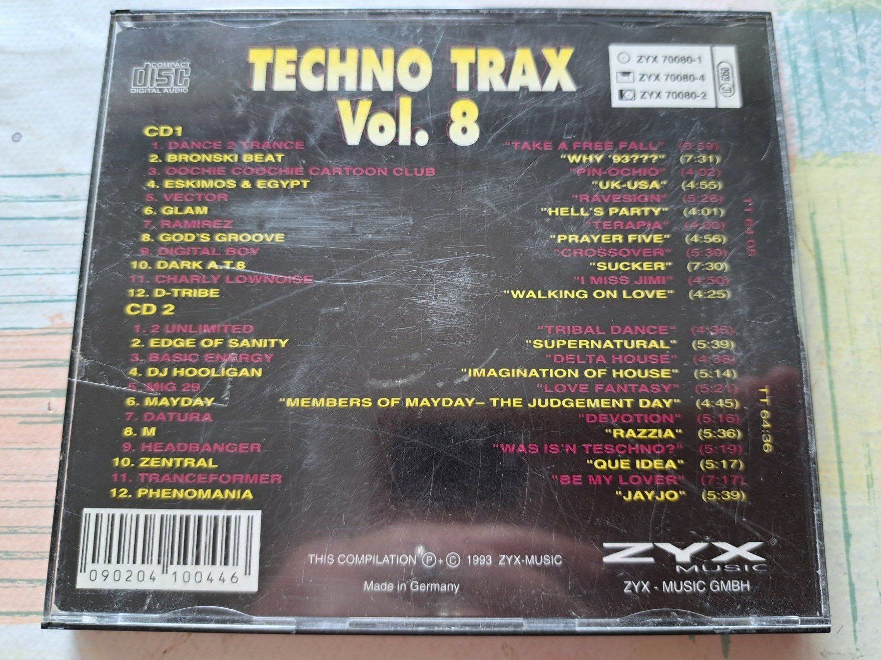 CD: Cd Techno Trax - volume 8 – Usato da Pully venduto da bro_n52j 1