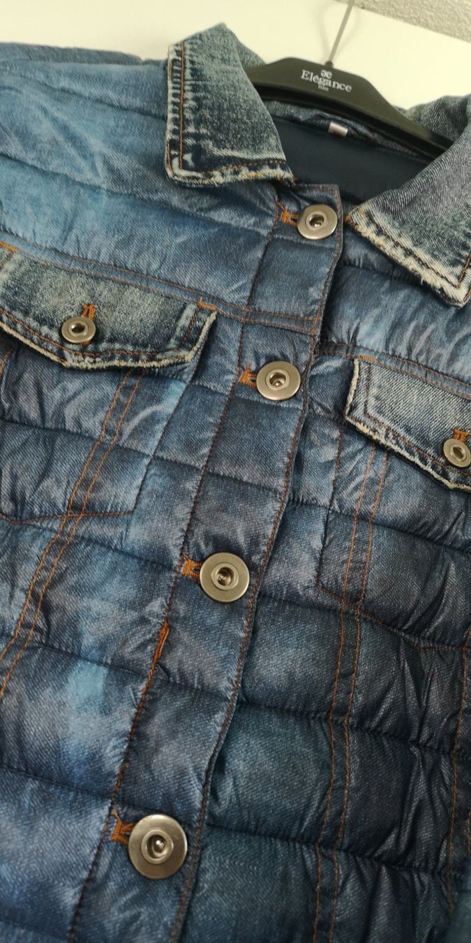 Giacche: Jeans Daunen Jacke NEU – Nuovo (secondo la descrizione) da Widnau venduto da Schurlibua 3