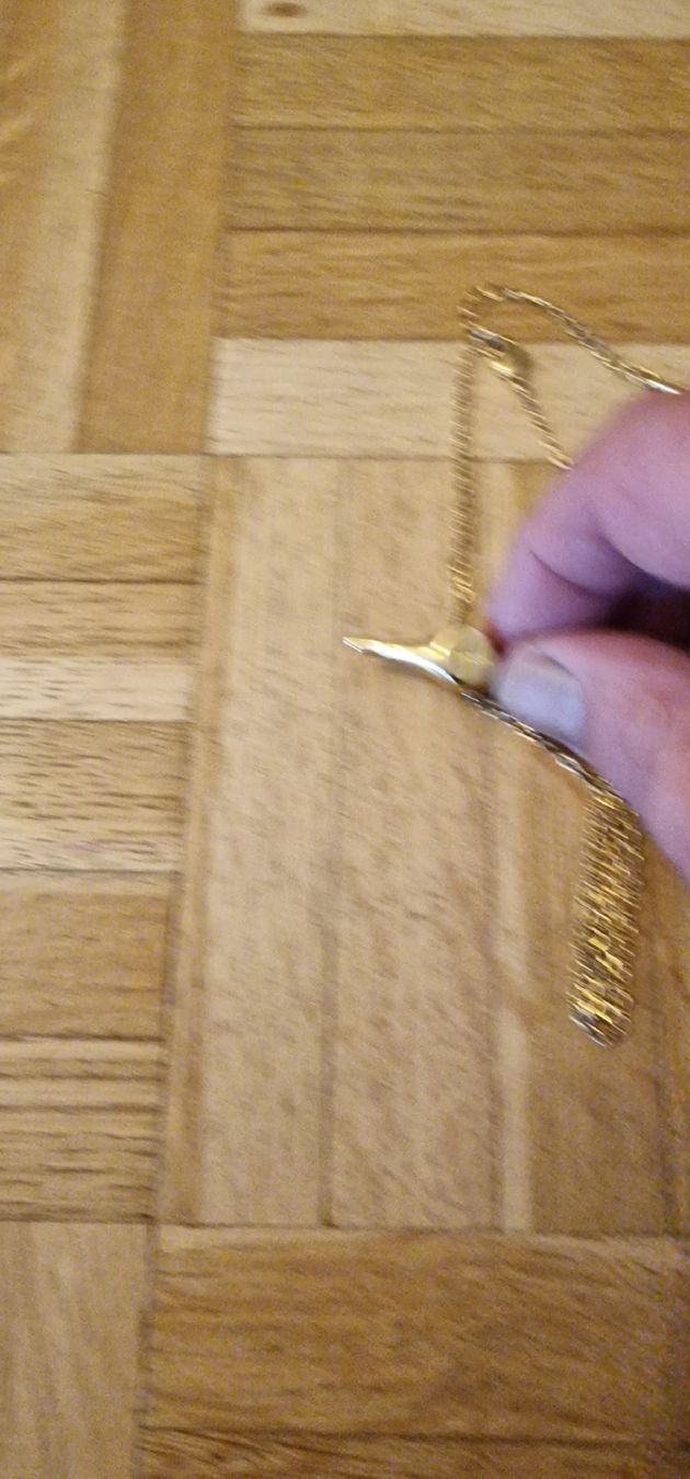 Ketten: Art Deco Gold Kette mit Anhänger – Neu (gemäss Beschreibung) aus St. Gallen von mania03 2
