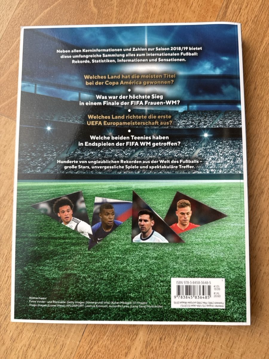 Livres: Weltfussballrekorde 2020 – D'occasion à Russikon par sil_zv75 1