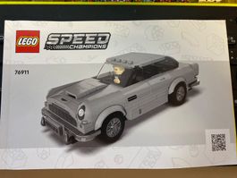 LEGO Speed Champions 76911 Notice avec pieces