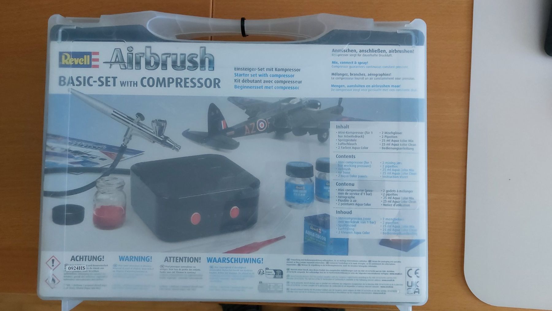 Revell Tutti gli attrezzi: Farbspritzgerät mit Kompressor – Nuovo e nell'imballaggio originale da Jegenstorf venduto da Banane44