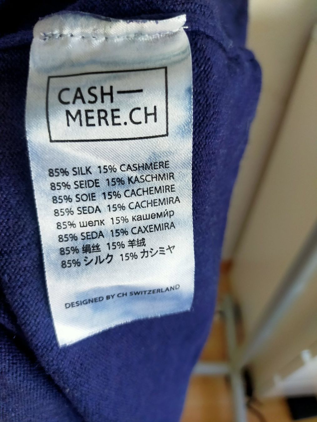 Maglioni & Felpe: Kaschmir Pullover von Cash-Mere.ch, Gr. M, Dunkelblau! – Usato da Tägerig venduto da mikky02 4