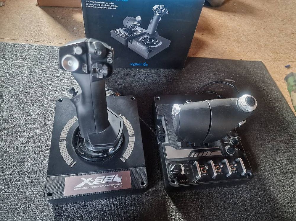 Logitec G Saitek X56 H.O.T.A.S. Joystick (Gebraucht) in Grüsch für CHF ...