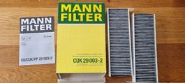 Filtre cabine Mann Filter CUK 29 003-2 au charbon actif