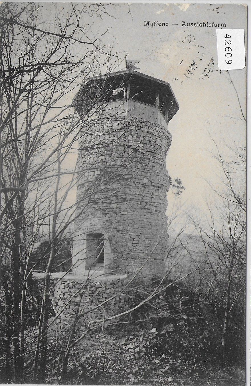 Cartoline postali: Muttenz - Aussichtsturm – Usato da Ettingen venduto da Kartenplanet