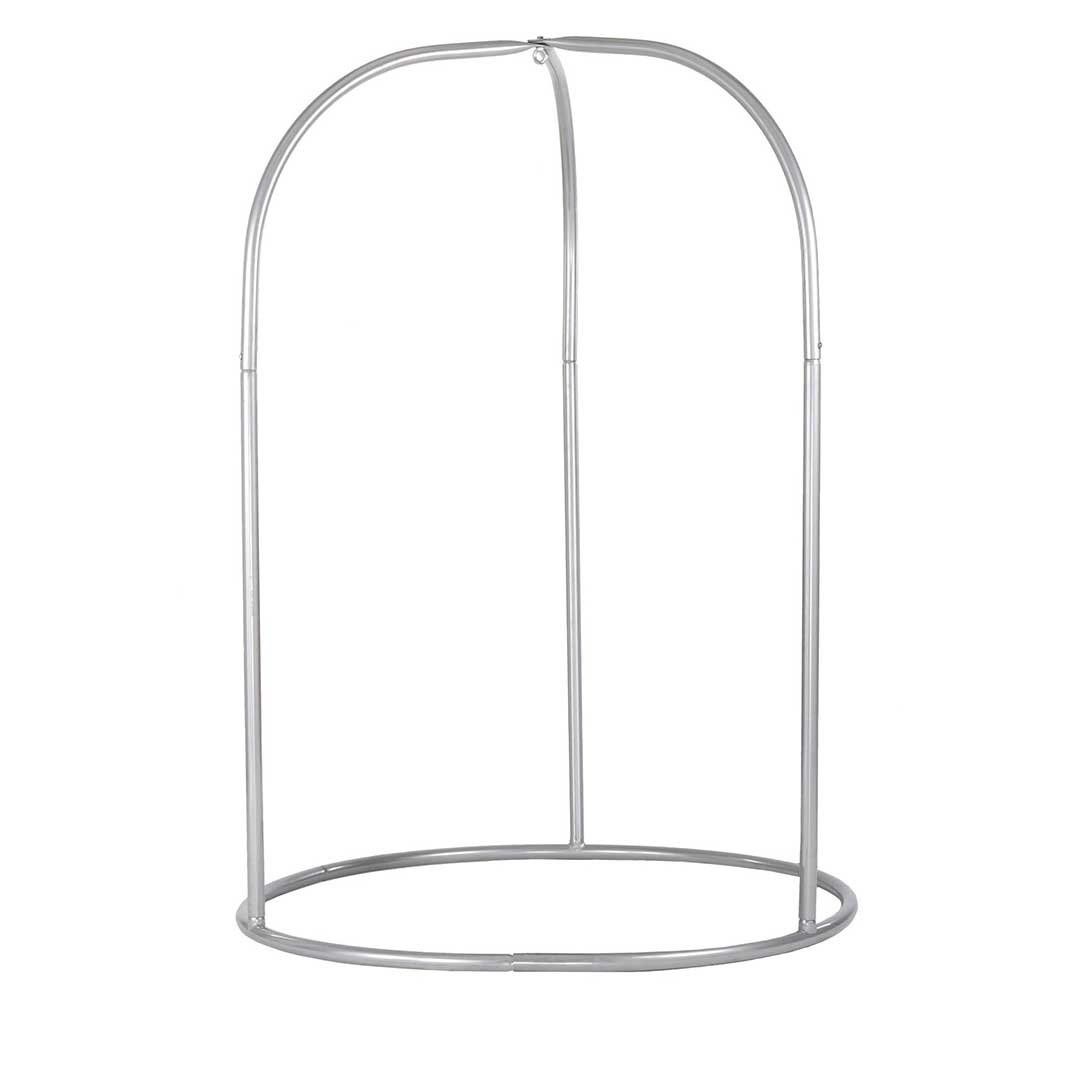 Poltrone pensili da giardino: La Siesta Hängesessel-Gestell Ramona Silver – Nuovo e nell'imballaggio originale da Kägiswil venduto da pebart 1