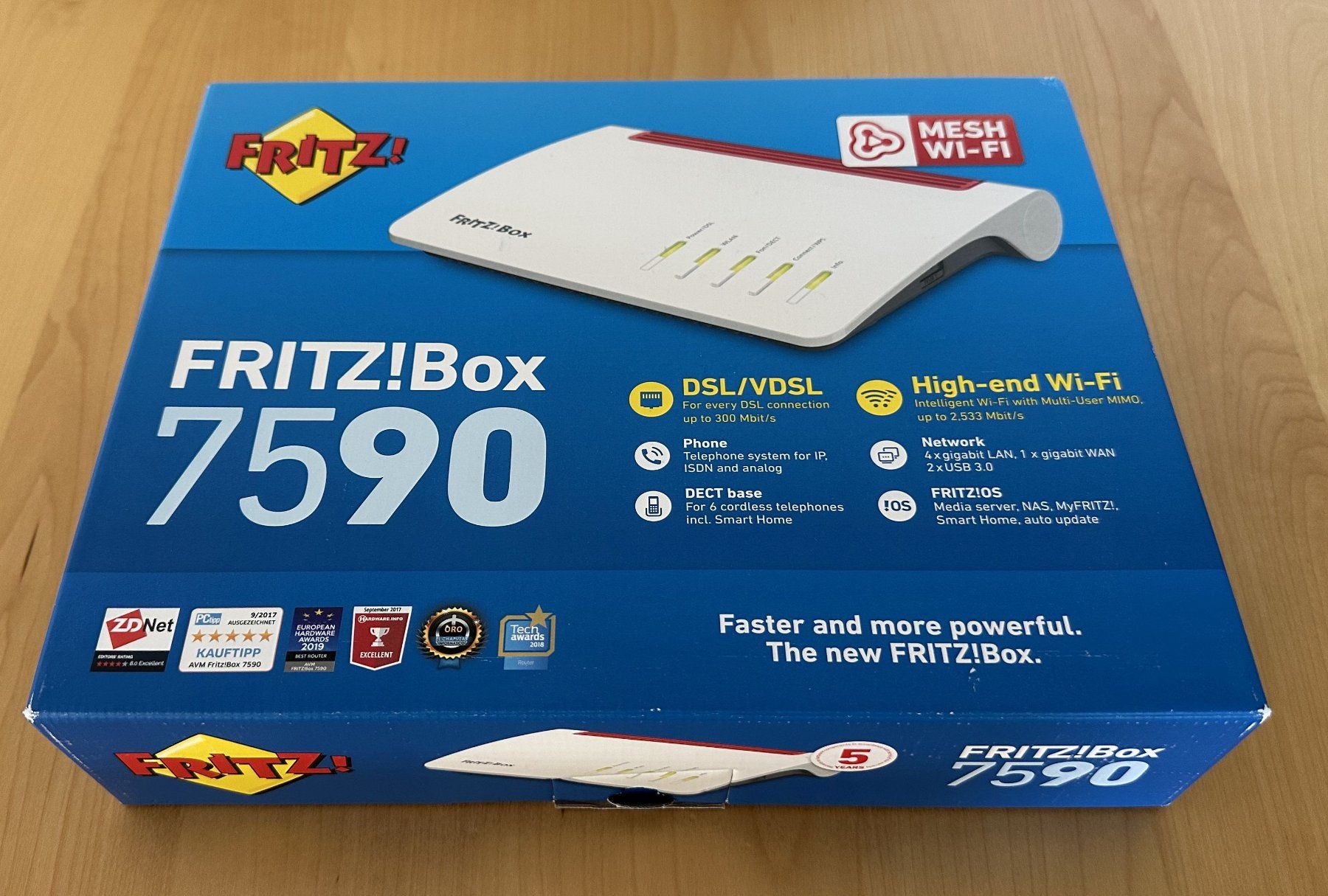 Avm Modem & Router: AVM FritzBox 7590 – Usato da Dielsdorf venduto da Empowered