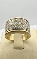 585 Gold Ring mit 1.08 Ct Brillanten 10.30 Gramm