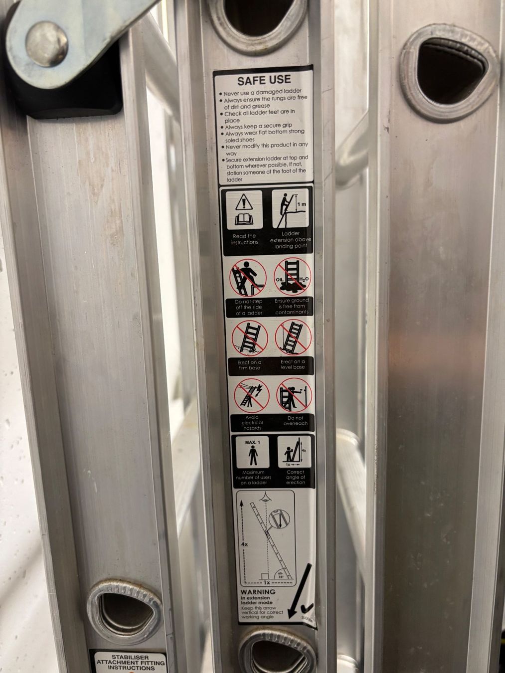 Echelles: Abru by Werner 4 Way Combination Ladders- TOP condition – D'occasion à Zürich par cel_kv7b 5