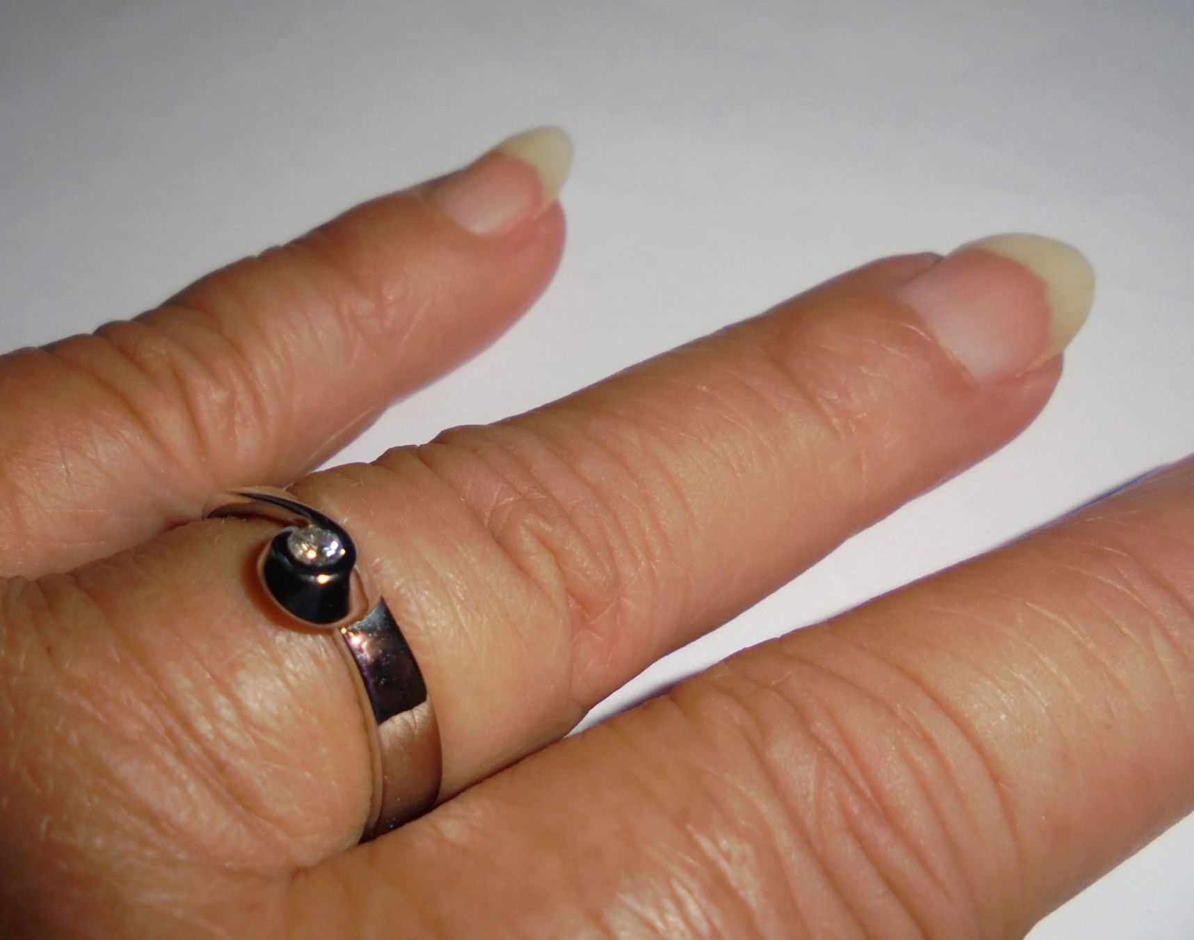 Ringe: Echtschmuck: Brillant-Silberring mit 1 Diamant 17/53 – Neu (gemäss Beschreibung) aus Zuchwil von maumauchi 7