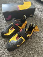 Kletterschuhe La Sportiva Skwama gelb schwarz Grösse 42.5