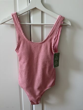 Badeanzug rosa Grösse XS S HM Neu mit Etikett