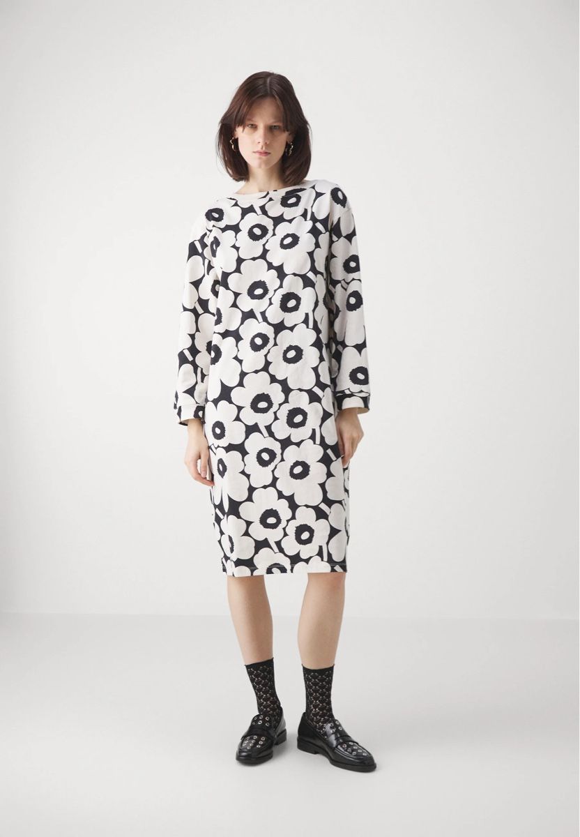 Marimekko Vestiti: Marimekko Robe, Imprimé Fleurs, Taille 38 – Nuovo (secondo la descrizione) da Morges venduto da sandy069 8