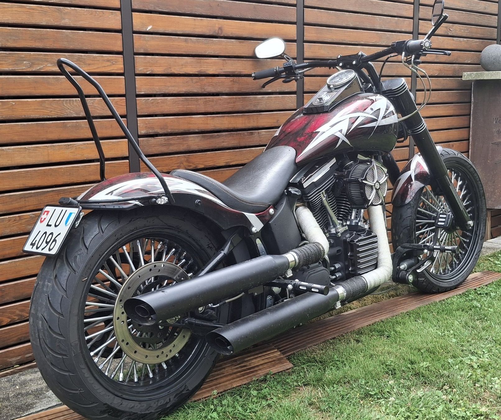 Harley-Davidson Cruisers: Harley Davison Night Train 1450 FXSTBI – D'occasion à Ettiswil par Zafira5 1