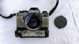 Contax 139, analoge Spiegelreflex-Kamera, inkl. 2 Objektiven
