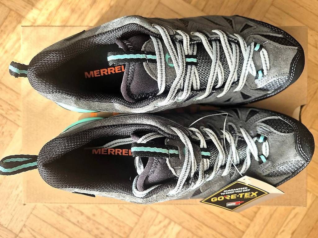 Scarpe da donna: Merrell Capra Gore-Tex Trekkingschuhe Damen Gr. 37.5 NEU  – Usato da Ittigen venduto da Njo02 1