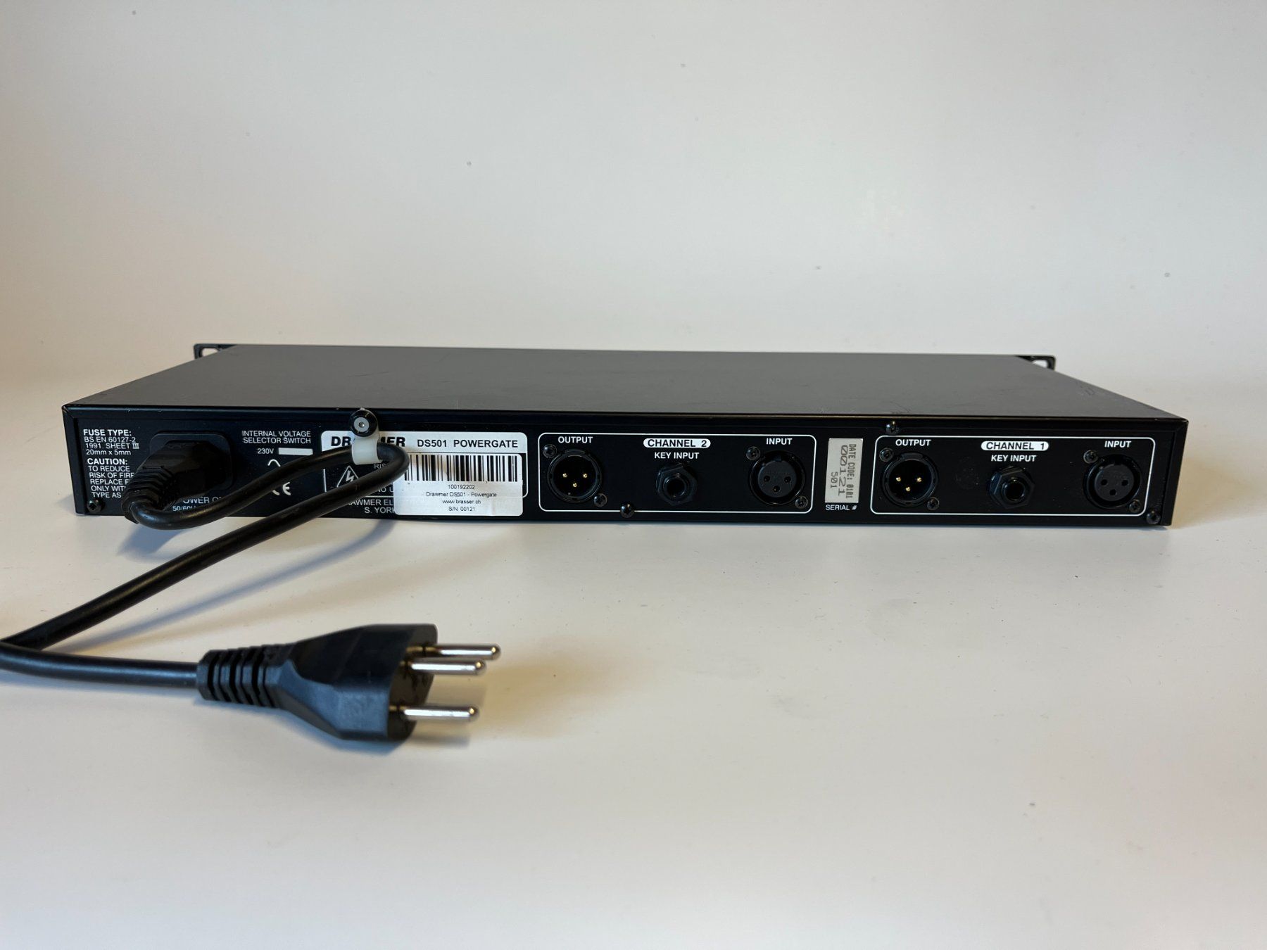 Equalizzatori: Drawmer PowerGate DS501 – Usato da Zizers venduto da fiduciar 1