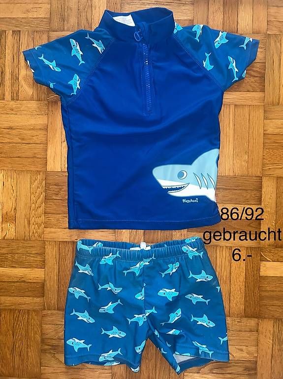 Caleçons de bain: UV Tshirt und Badehose 86/92 – D'occasion à Adliswil par sil_v8dy