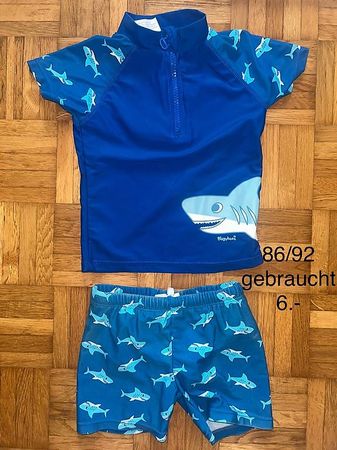 UV Tshirt und Badehose 86/92