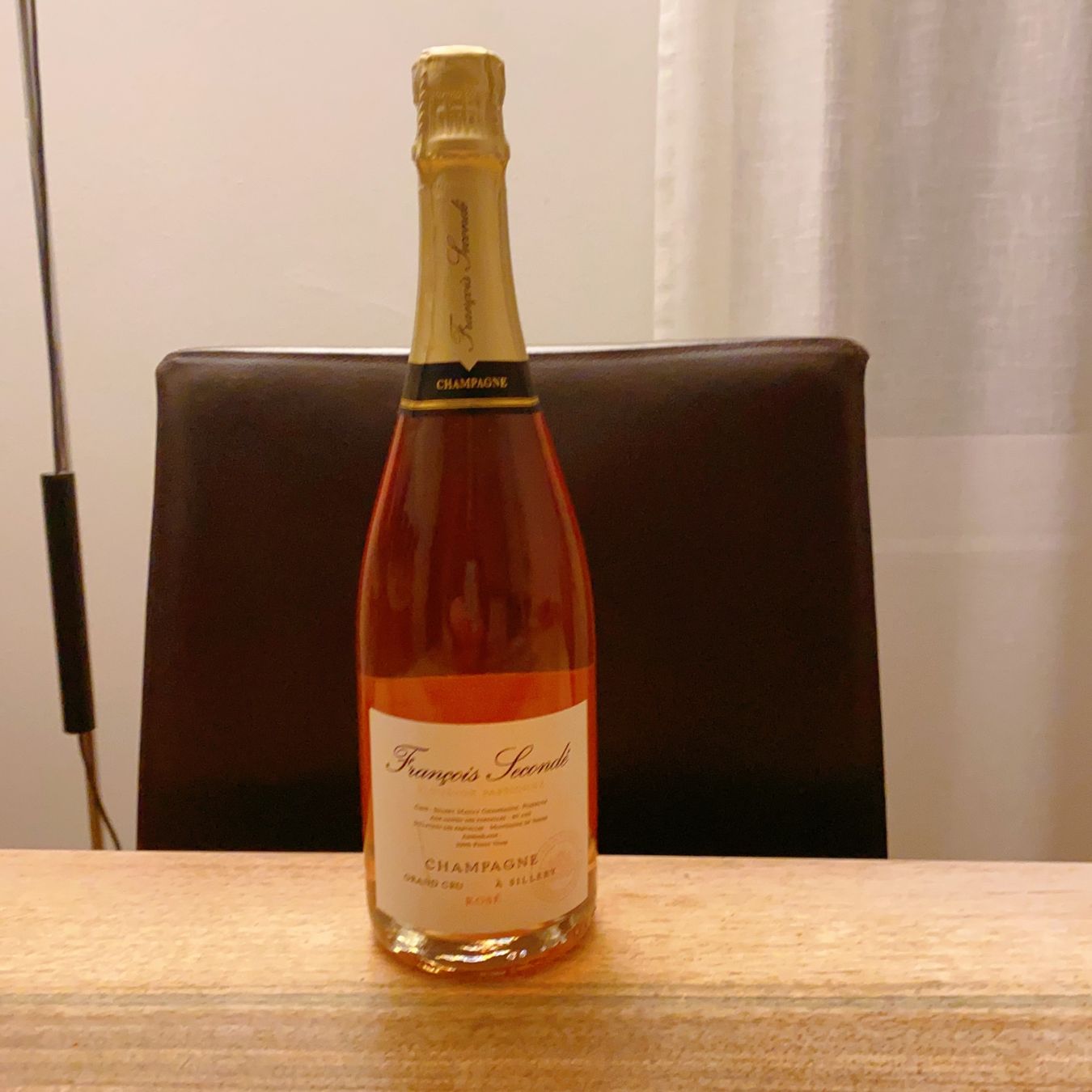 Bevande alcoliche: Francois Seconde Champagne Rose Brut – Nuovo e nell'imballaggio originale da Luzern venduto da Sommer_26