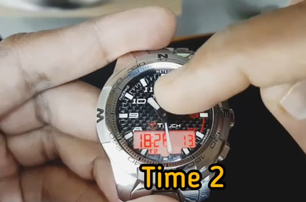 Tissot Orologi: Tissot Karbon T-Touch II Titanium - Touch-Screen Saphirglas – Usato da Hitzkirch venduto da enya2007