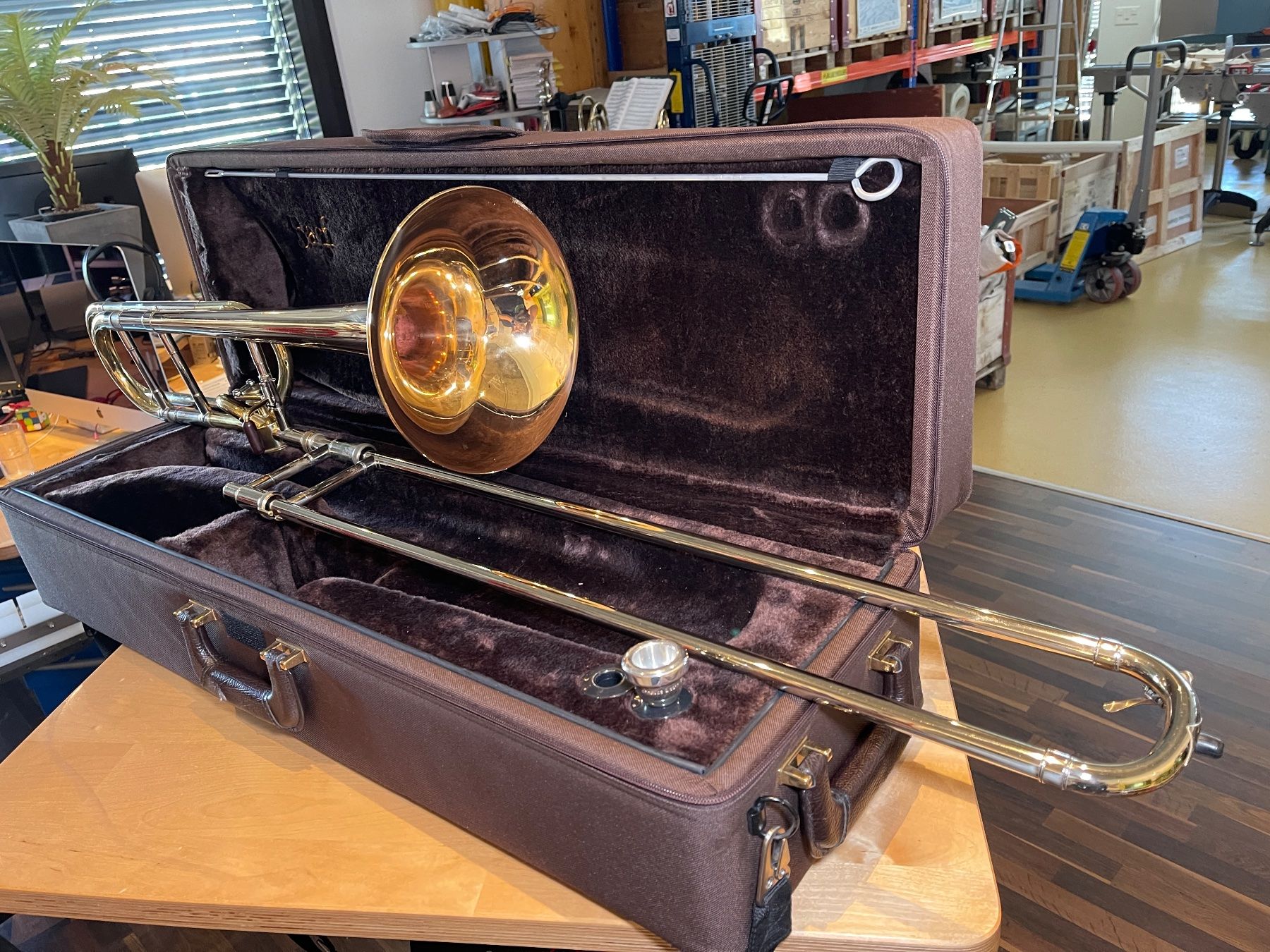 Strumenti musicali: Posaune Bach Stradivarius 42 AG mit Hagmann Quartventil – Usato da Egg b. Zürich venduto da famco7278 1