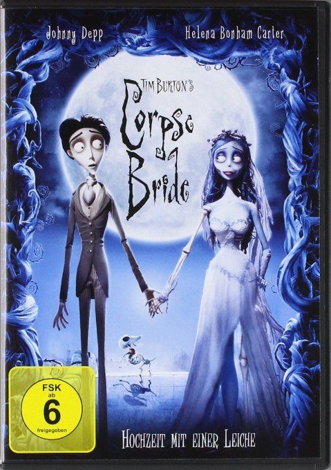 Tutti i DVDs: TIM BURTON'S CORPSE BRIDE     Johnny Depp     => SAMMELPORTO – Usato da Romanshorn venduto da L-DVD