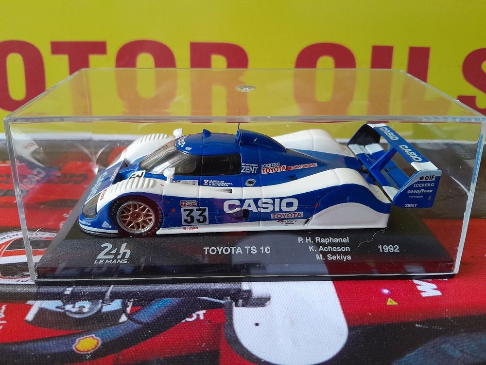 Toyota TS010 1/43 Spark No.33 Casio 24h Le Mans 1992 M.Sekiya