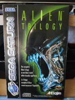 Jeu vidéo Alien Trilogy Sega Saturn avec boîte et notice